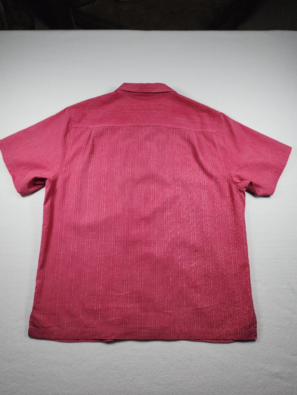 Tommy Bahama 100% Silk Hawaiian Aloha Camp Shirt Pink Floral XL - Picture 10 of 10